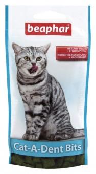 Beaphar Cat-A-Dent-Bits 35г витамины с хлорофилом фото, цены, купить